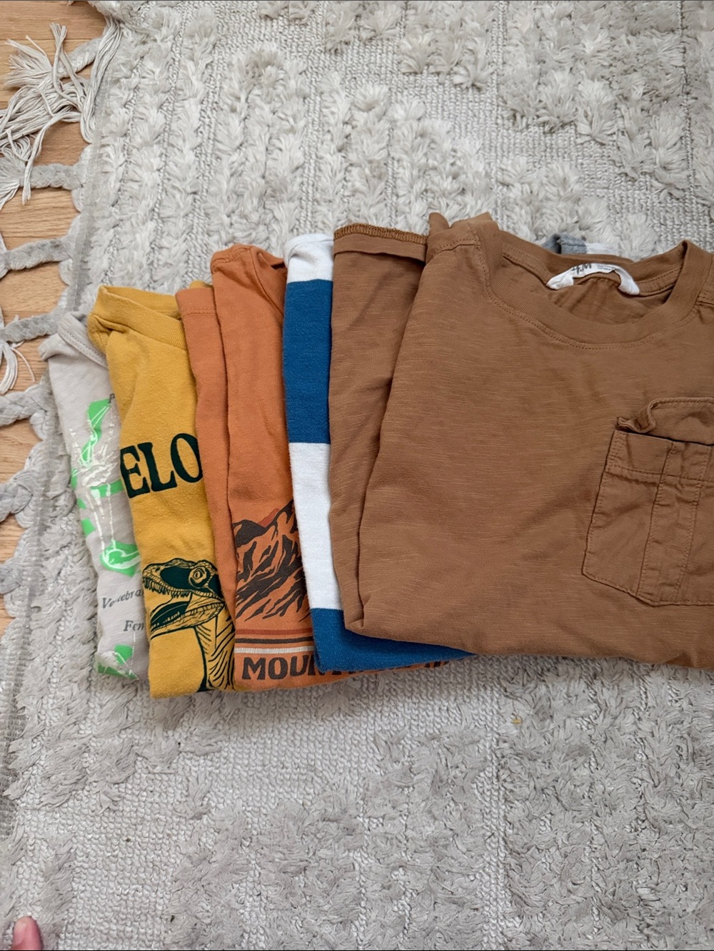 Boys Size Medium Tee Bundle Crewcuts, gap, H&M, tiny whales